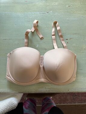 Wacoal Beige Convertible Strapless T-Shirt Bra
